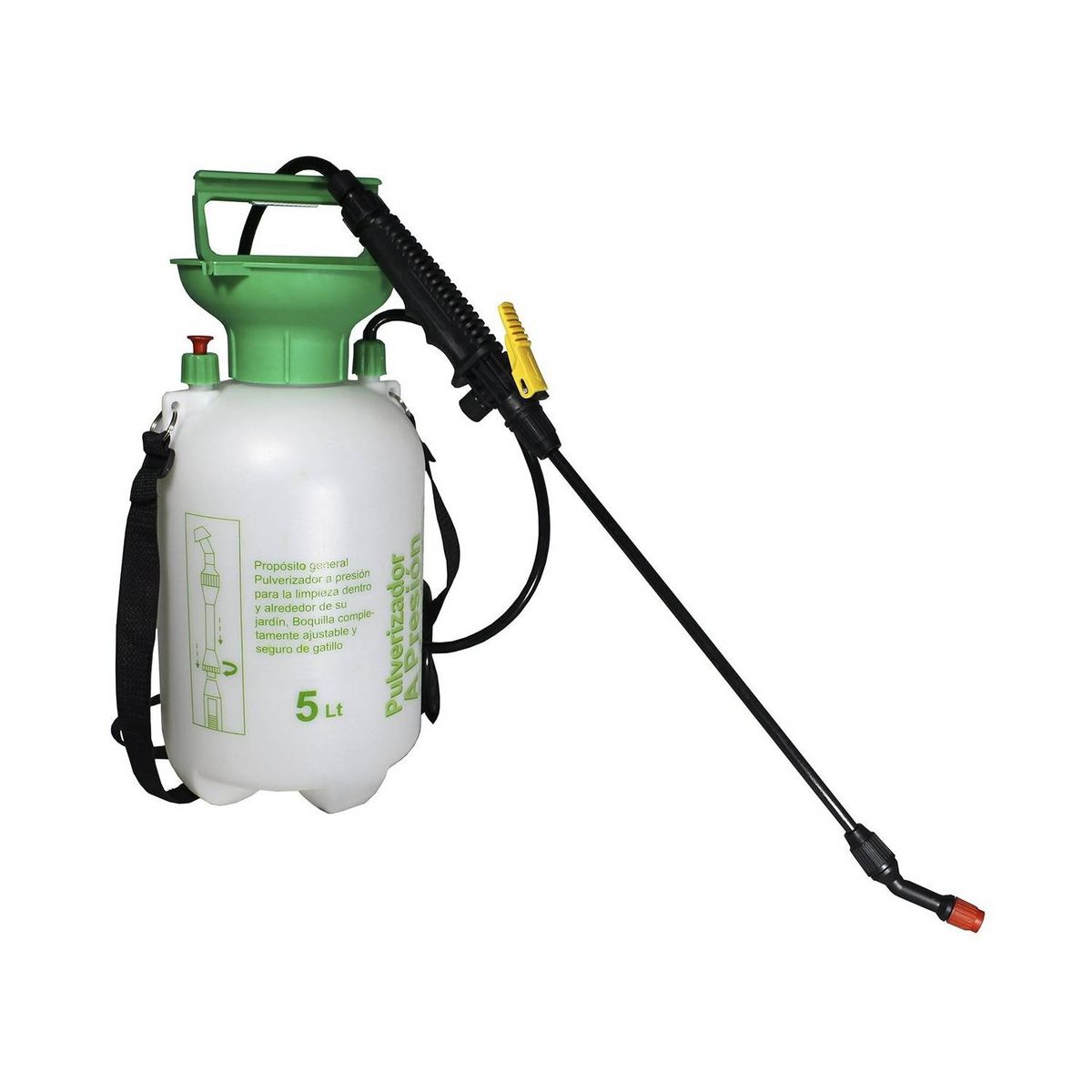 POWER FORCE - Pulverizador a Presión Manual de 5 litros