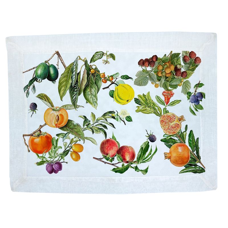 TUYO PRINT - Set Individuales Velo Organza - Tuyo Print - Fruta