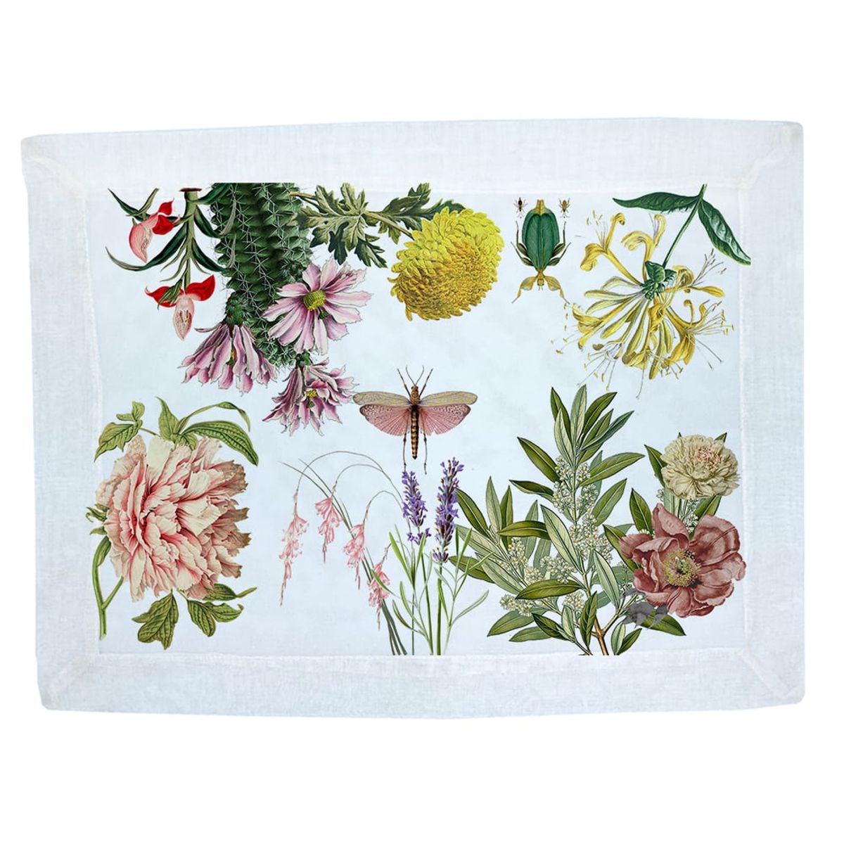 TUYO PRINT - Set Individuales Velo Organza - Botánica