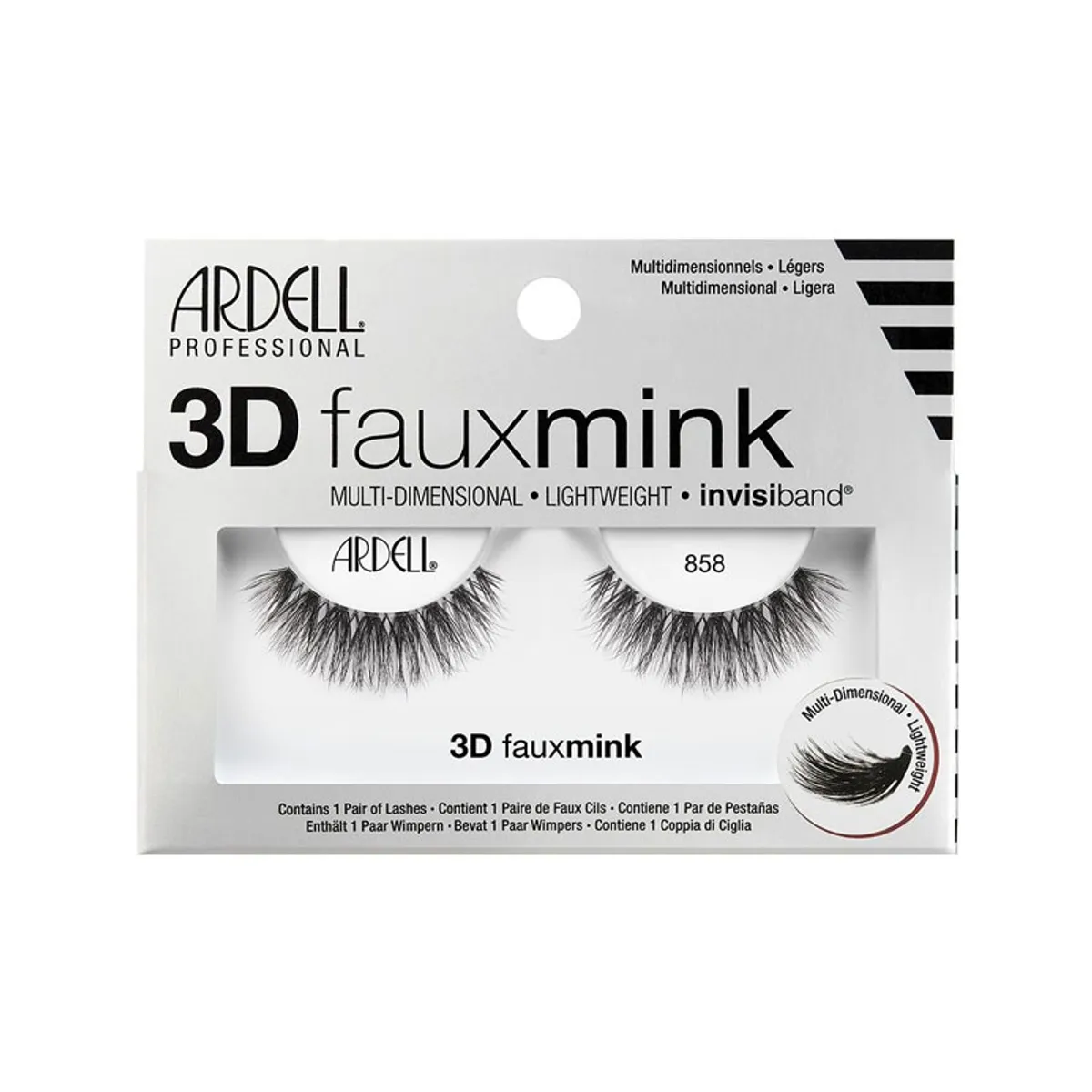 ARDELL - Pestaña De Tira 3d Ardell Faux Mink 858