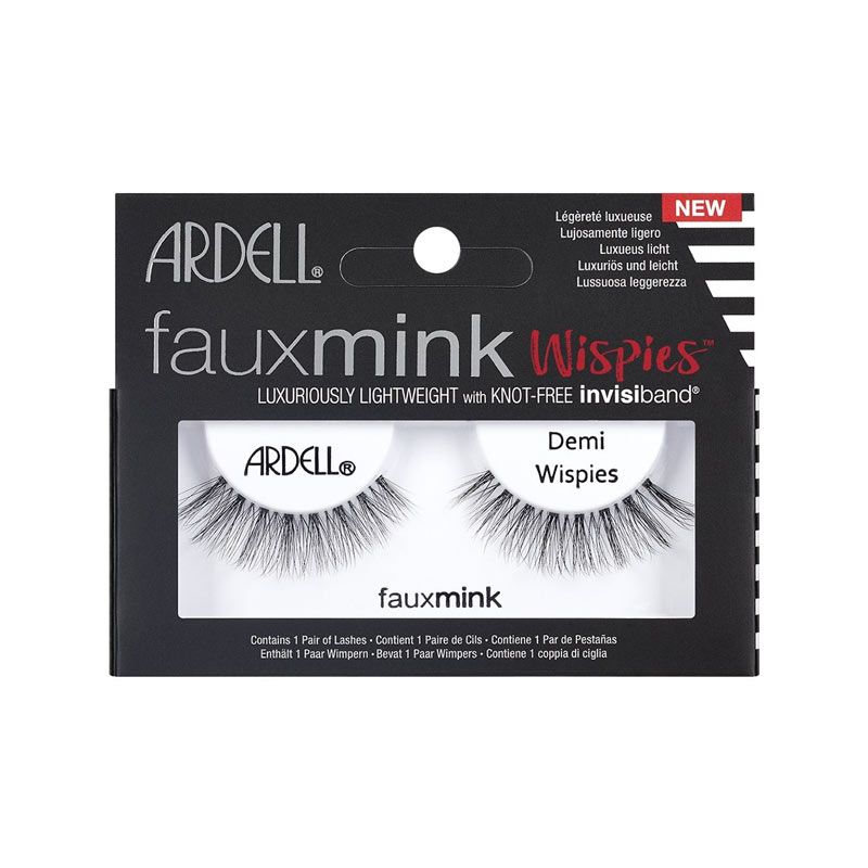Pestañas Tira Faux Mink Demi Wispies - imagen 1