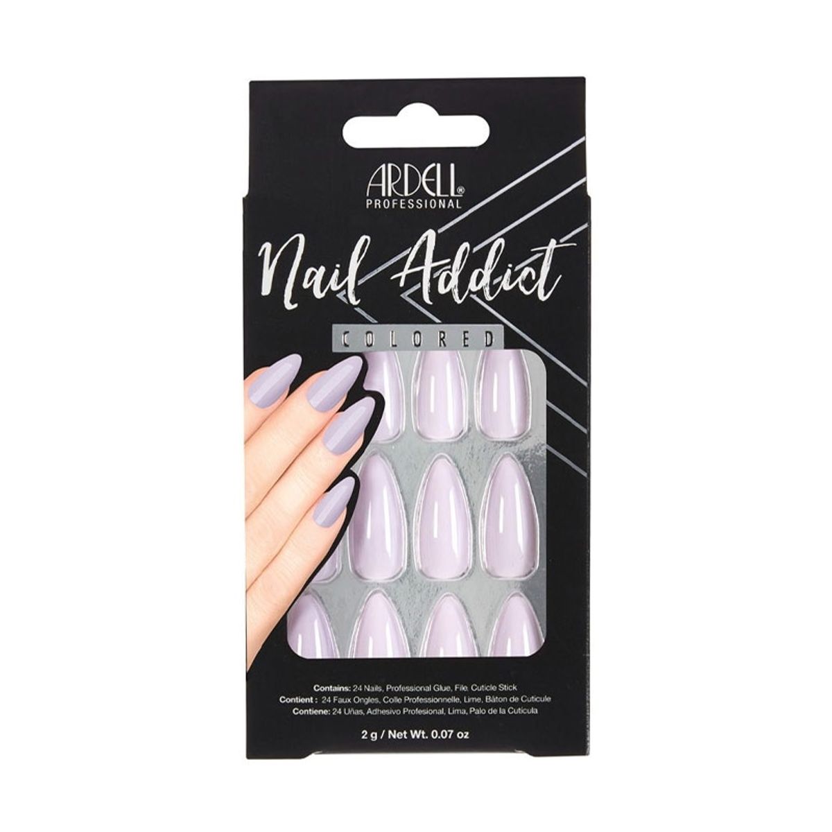 ARDELL - Uñas Postizas Ardell  Color Lila