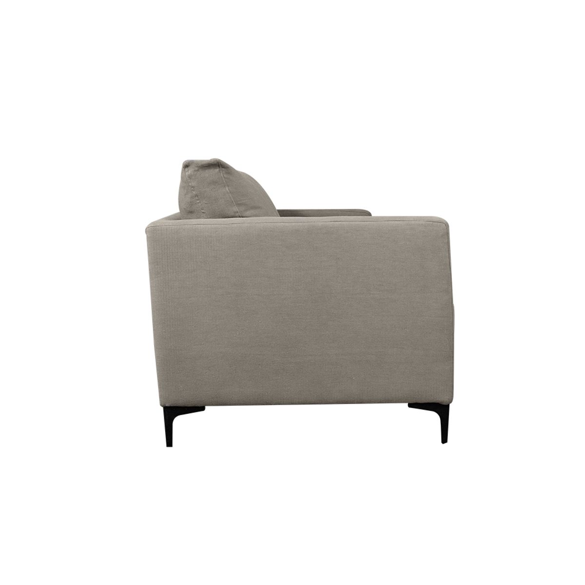 SOFAS HOME - SOFA BUREO CHENILLE GRIS PIEDRA 3C
