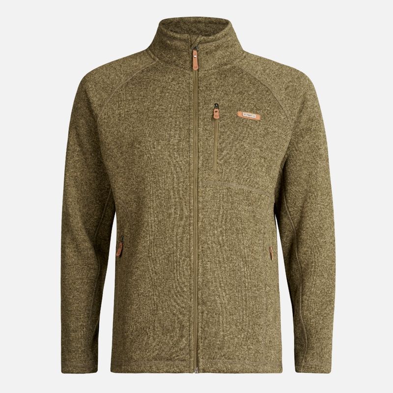 LIPPI - Chaqueta Hombre Wrap Up Blend Pro Jacket Melange Verde Oscuro Lippi