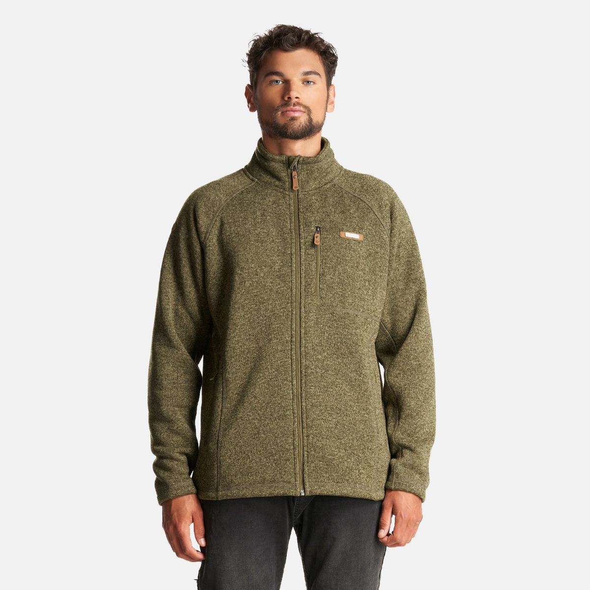 LIPPI - Chaqueta Hombre Wrap Up Blend Pro Jacket Melange Verde Oscuro Lippi