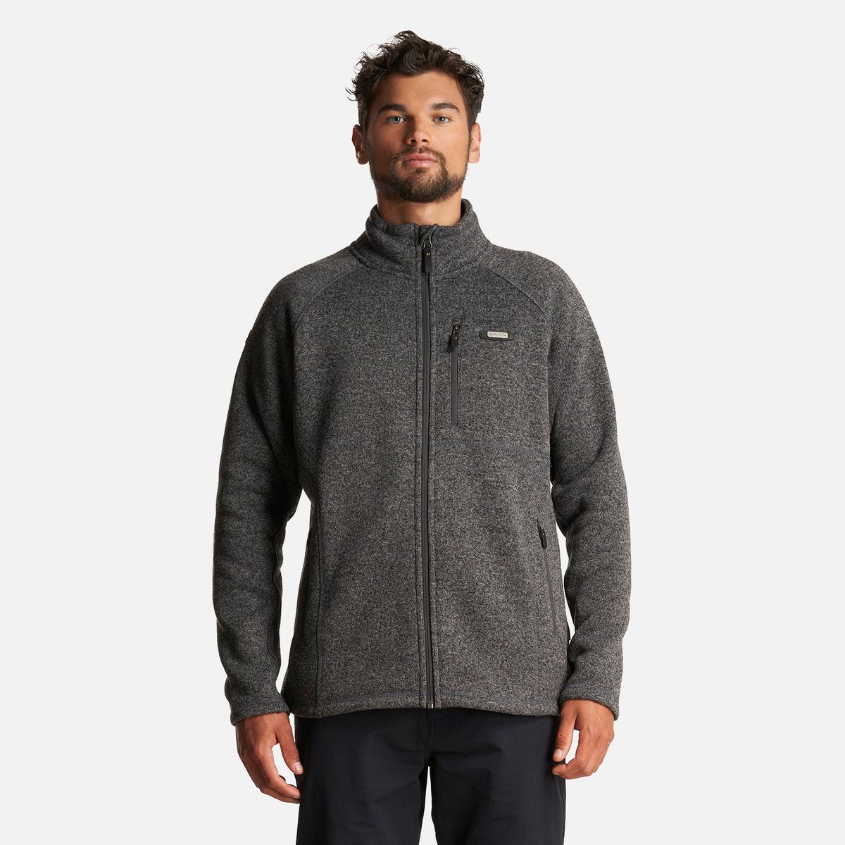 LIPPI - Chaqueta Hombre Wrap Up Blend Pro Jacket Melange Negro Lippi