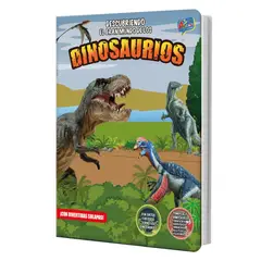 ART AND CRAFT - Libro grande tapas y hojas duras Dinosaurio Deluxe