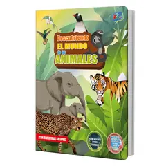 ART AND CRAFT - Libro grande tapas y hojas duras Animales Deluxe