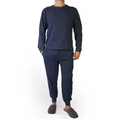 HEAT HOLDERS - Pijama Térmico Hombre Azul