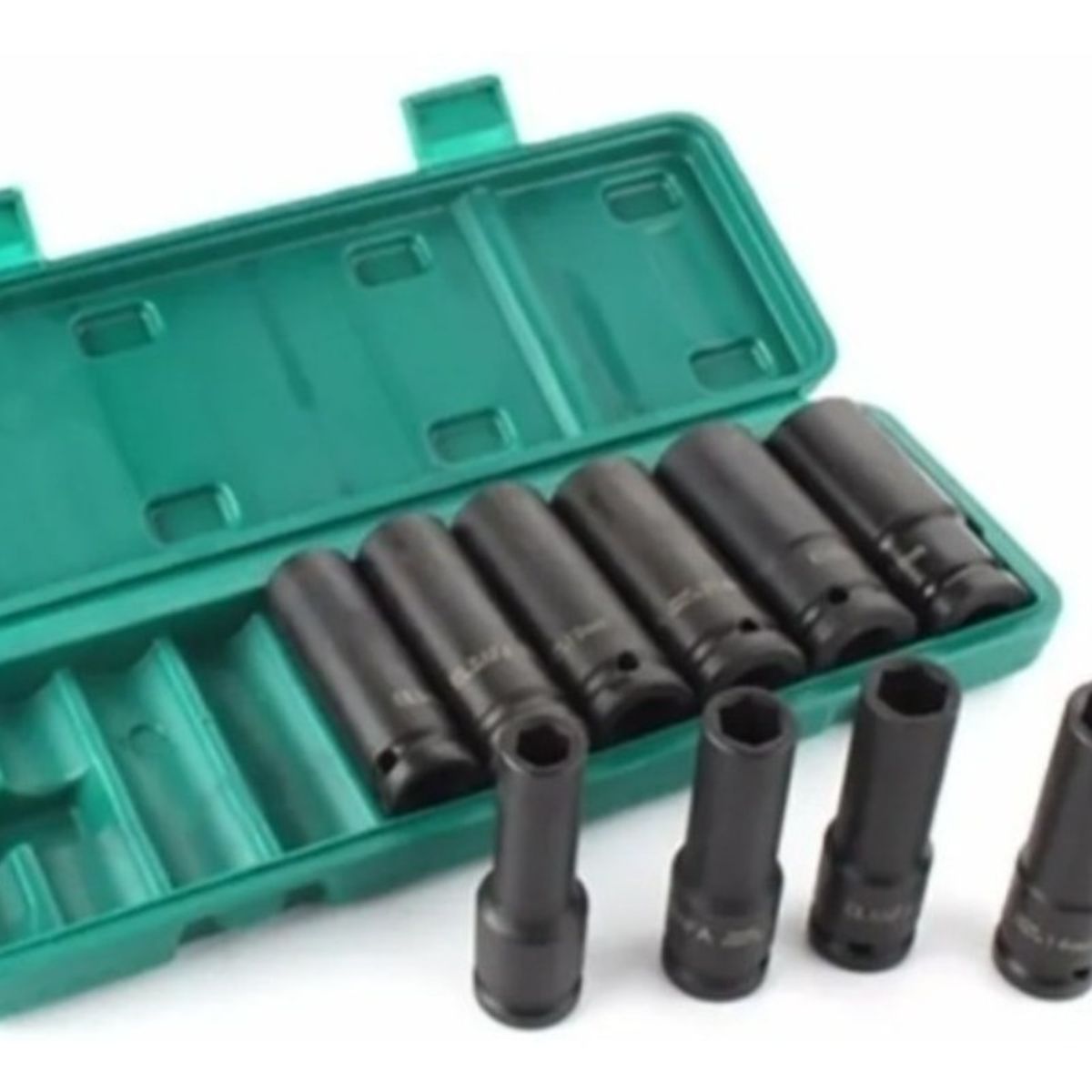 QUICK - Juego Dados Largos De Impacto 10-24 Mm 10 Piezas