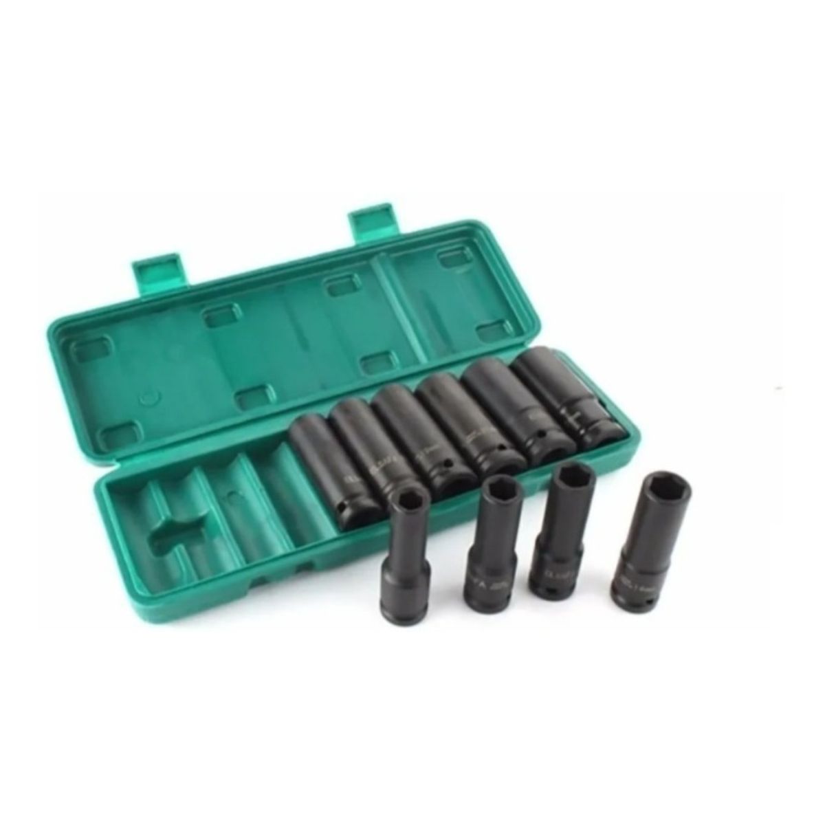 QUICK - Juego Dados Largos De Impacto 10-24 Mm 10 Piezas