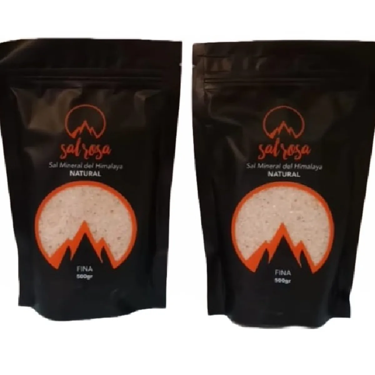 GENERICO - Sal Rosada del Himalaya FINA 1Kg. 2 bolsas doypack de 500g