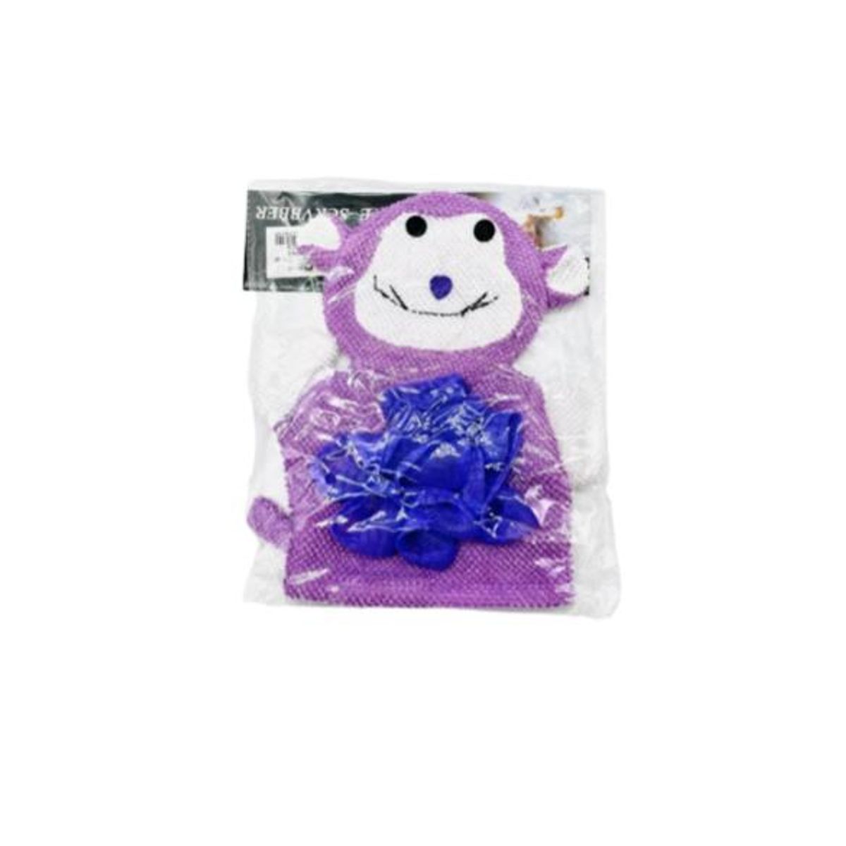 MOOI - GUANTES EXFOLIANTE PARA DUCHA-MORADO