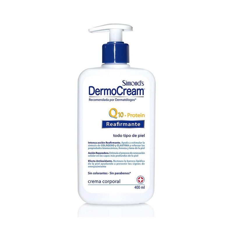 SIMONDS - Simonds Crema Reafirmante Q10 Protein Dermocream 400ml