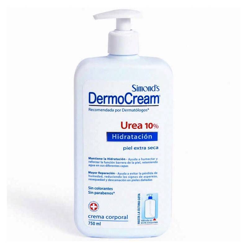 SIMONDS - Simonds Dermocream Urea 10 750mL.-