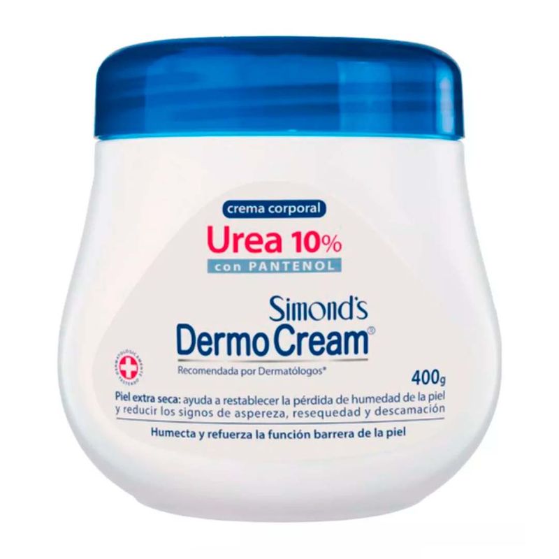 SIMONDS - Simonds DermoCream Crema Urea 10% con Pantenol 400 g