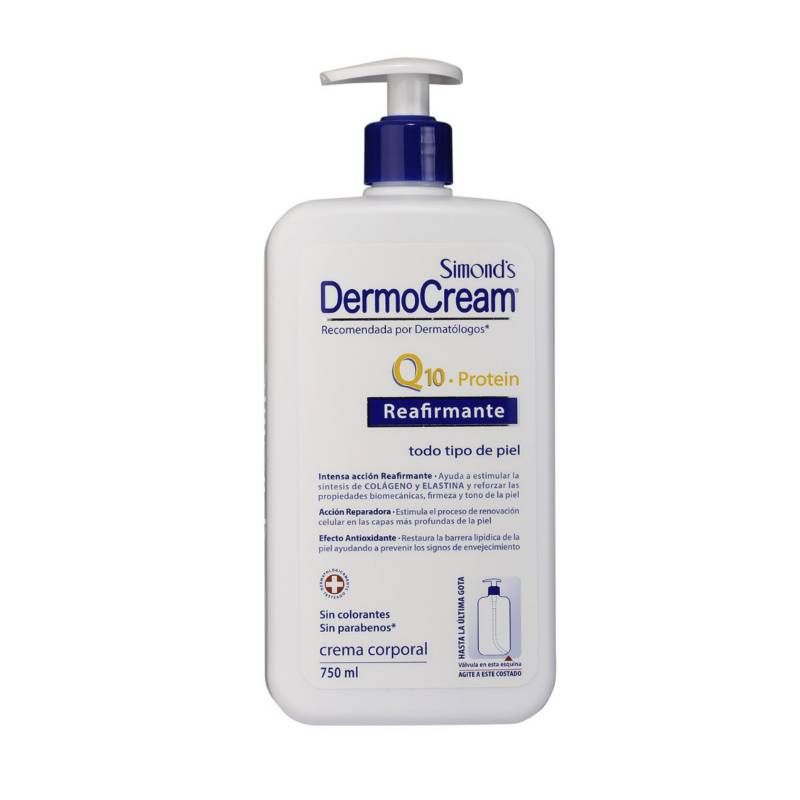 SIMONDS - Simonds Crema Corporal Dermocream Reafirmante Q10 750 ml