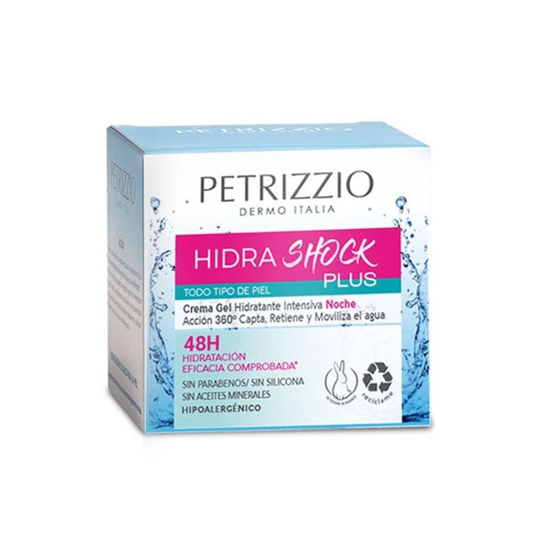 PETRIZZIO - Petrizzio Crema Gel Hidratante De Noche Hidra Shock 50 g