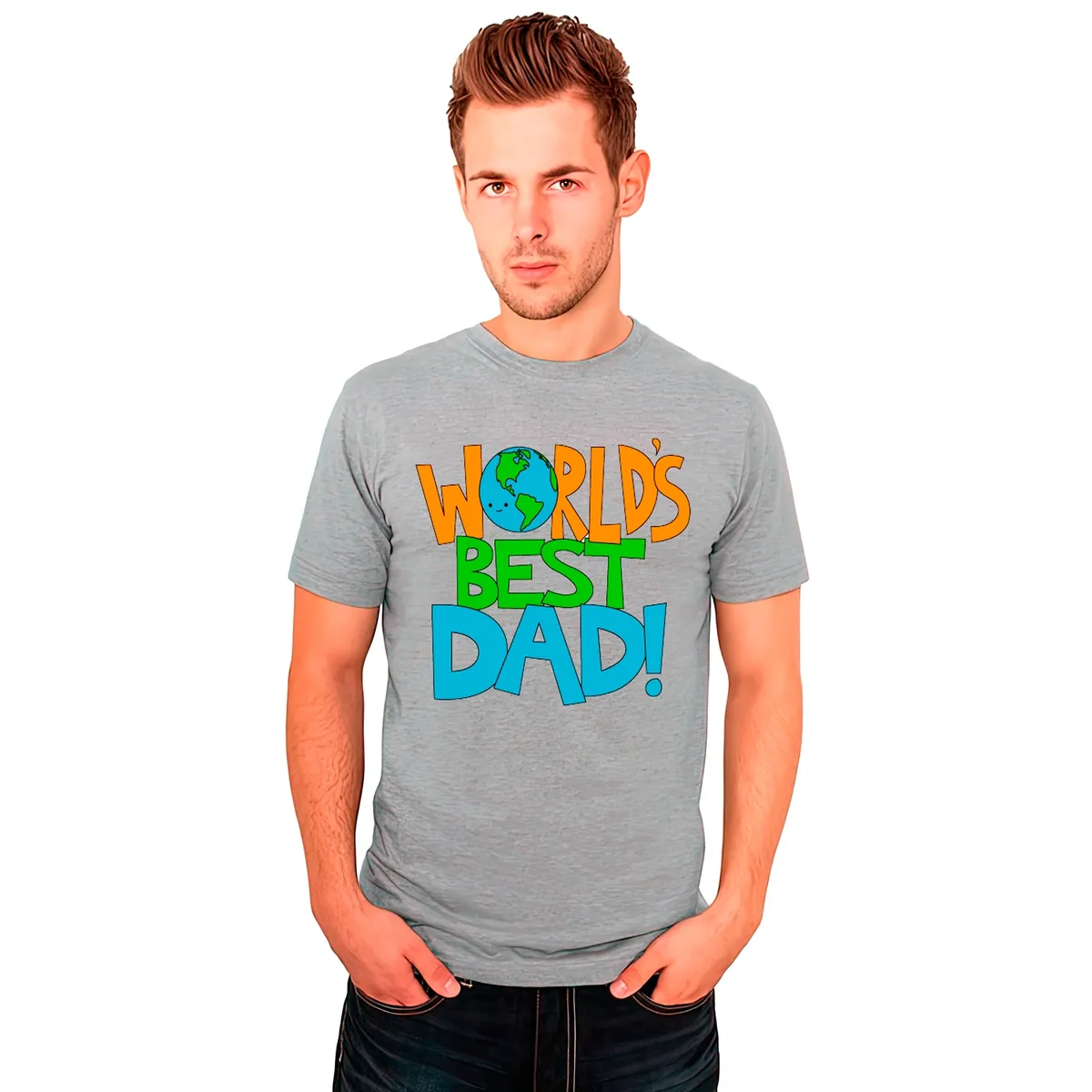 CHATICAS - Polera Hombre 100Algodón Dia Del Padre World´s Best Dad