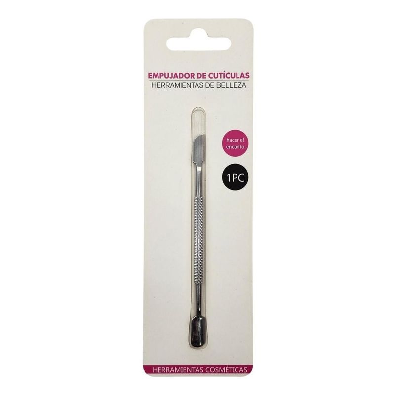 GENERICO - Empujador De Cutículas De Acero Inoxidable 12 Cm