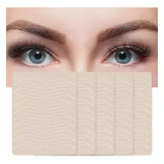 KUANGYE - Piel Sintética Microblading No Necesita Pigmento 6 Piezas
