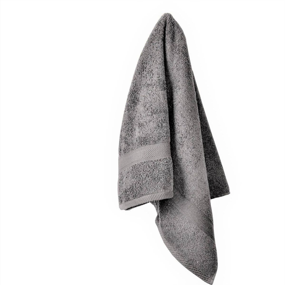 MASEL - Set 2 toallas florentino 100% algodon  gris