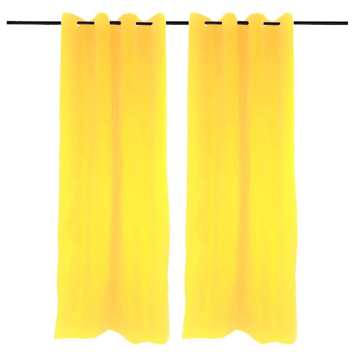 MASEL - Set 2 cortinas argollas new velvet  140 x 225