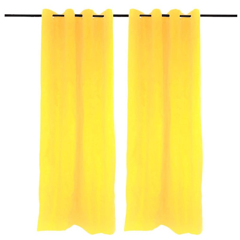 MASEL - Set 2 cortinas argollas new velvet  140 x 225