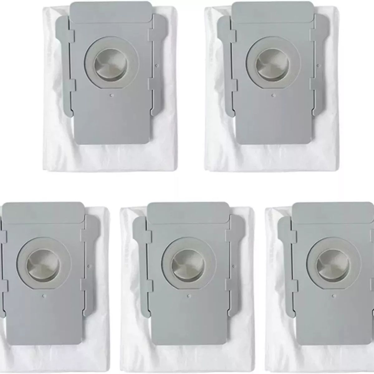 KUANGYE - 5 Bolsas De Polvo Irobot Para Roomba E5 E6 I7 S9