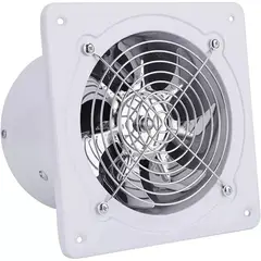 KUANGYE - Extractor De Aire Metálico Industrial 6 Pulgadas Para Baño Cocina