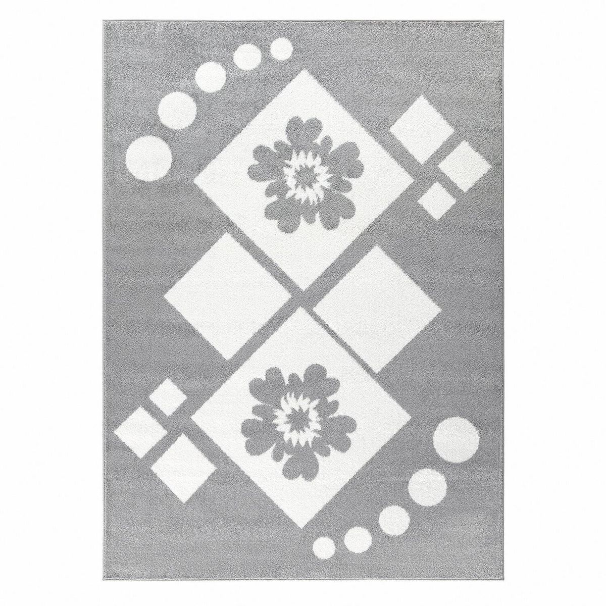 MODA ALFOMBRAS - Alfombra Amigo Gris Claro 160 x 230 cm