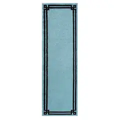 MODA ALFOMBRAS - Alfombra Pasillo Amigo Turquesa 70 x 230 cm