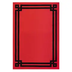 MODA ALFOMBRAS - Alfombra Amigo Roja 200 x 290 cm