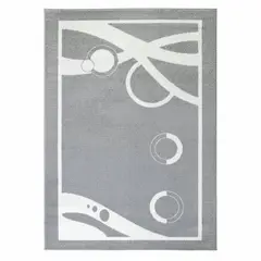 MODA ALFOMBRAS - Alfombra Amigo Gris Claro 240 x 305 cm