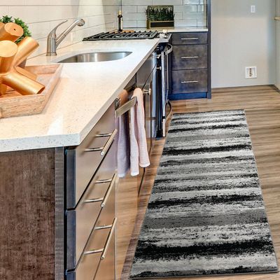 Imagen 2 del producto Alfombra Pasillo Florida Gris 70 X 230 Cm