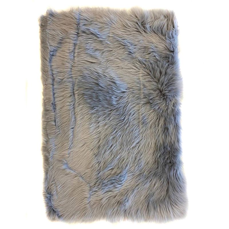MODA ALFOMBRAS - Bajada De Cama Doux Gris 60 X 90 Cm