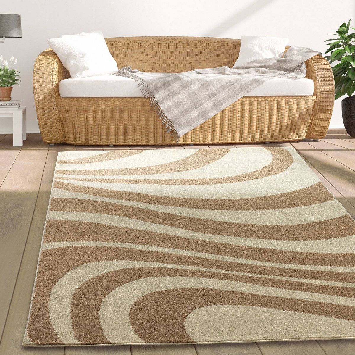 MODA ALFOMBRAS - Alfombra Amigo Beige 160 x 230 cm