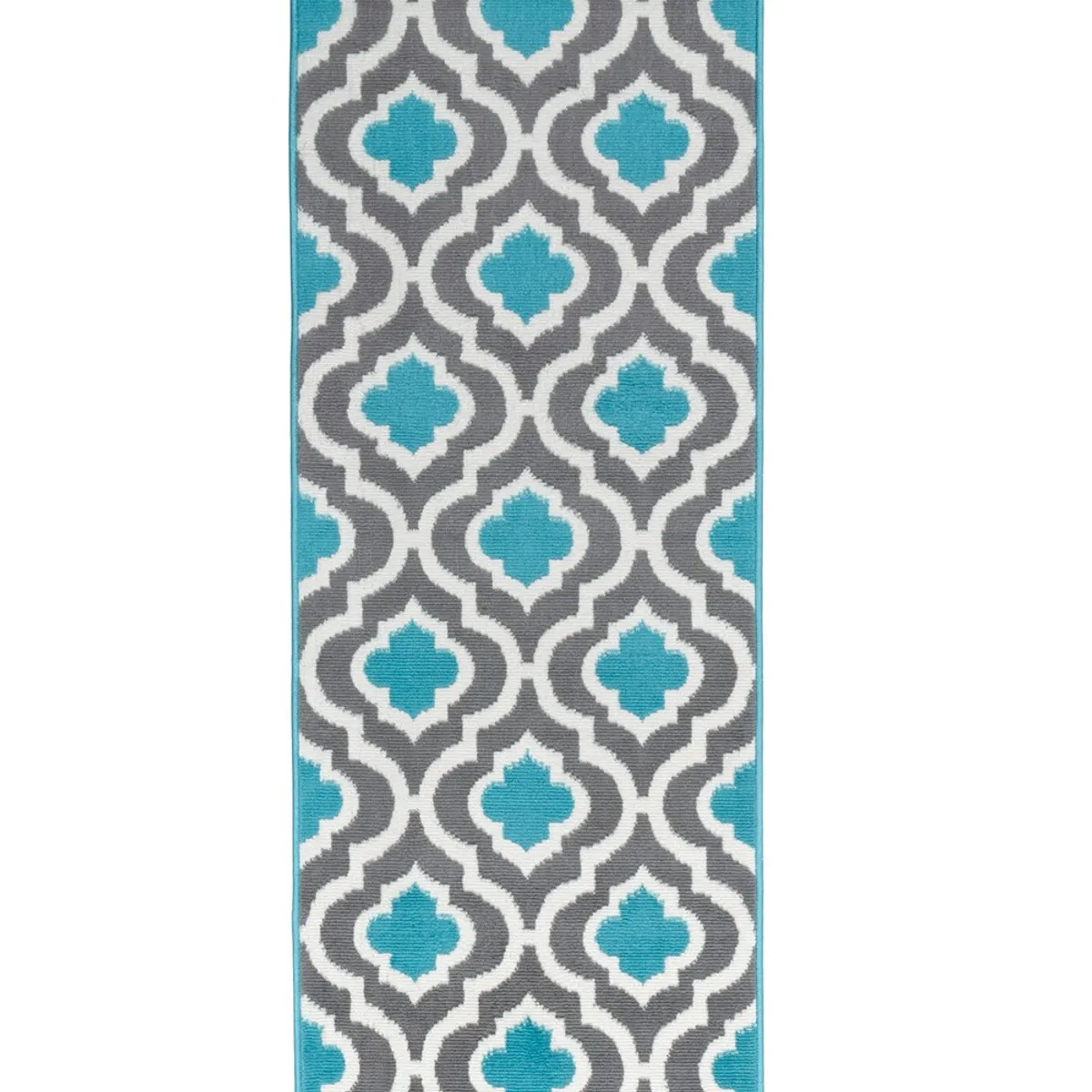 MODA ALFOMBRAS - Alfombra Pasillo Kashan King Azul 66 CM X 430 CM