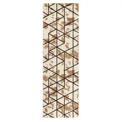 MODA ALFOMBRAS - Alfombra Pasillo Amigo Beige 70 x 230 cm