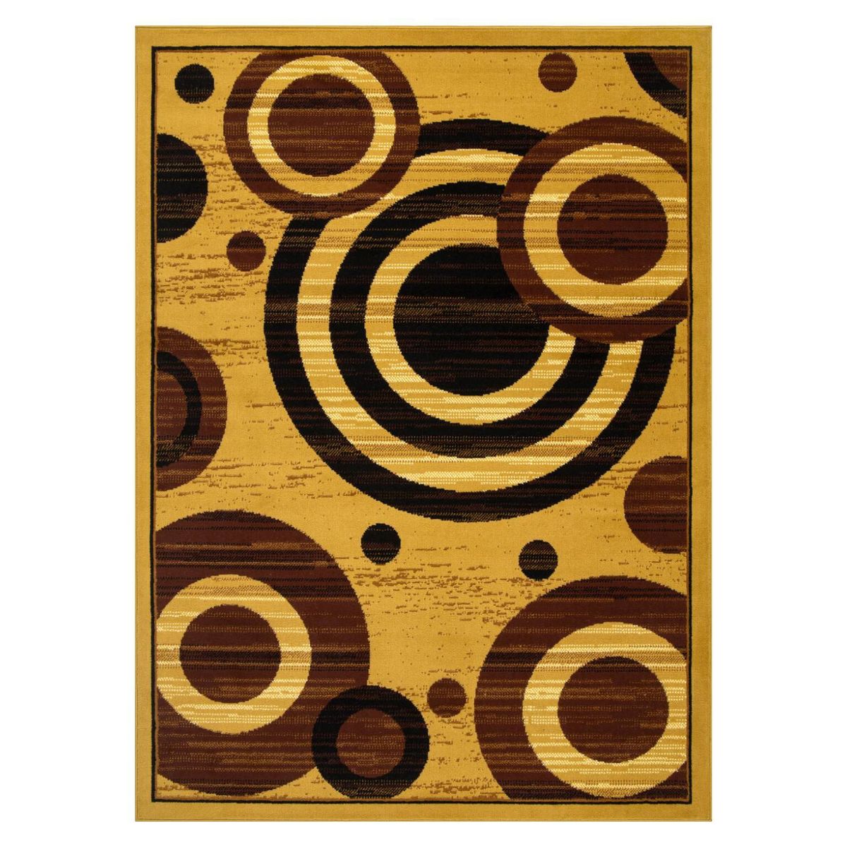 MODA ALFOMBRAS - ALFOMBRA KASHAN KING BEIGE 123 cm x 185 cm