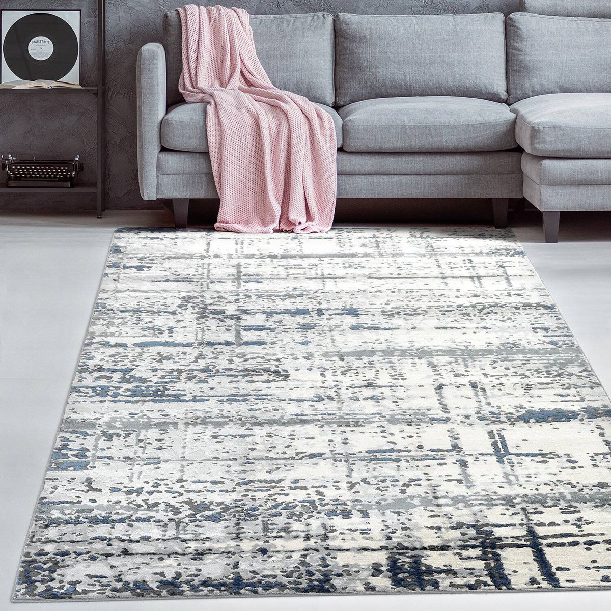 MODA ALFOMBRAS - Alfombra Babil Azul 240 X 305 Cm