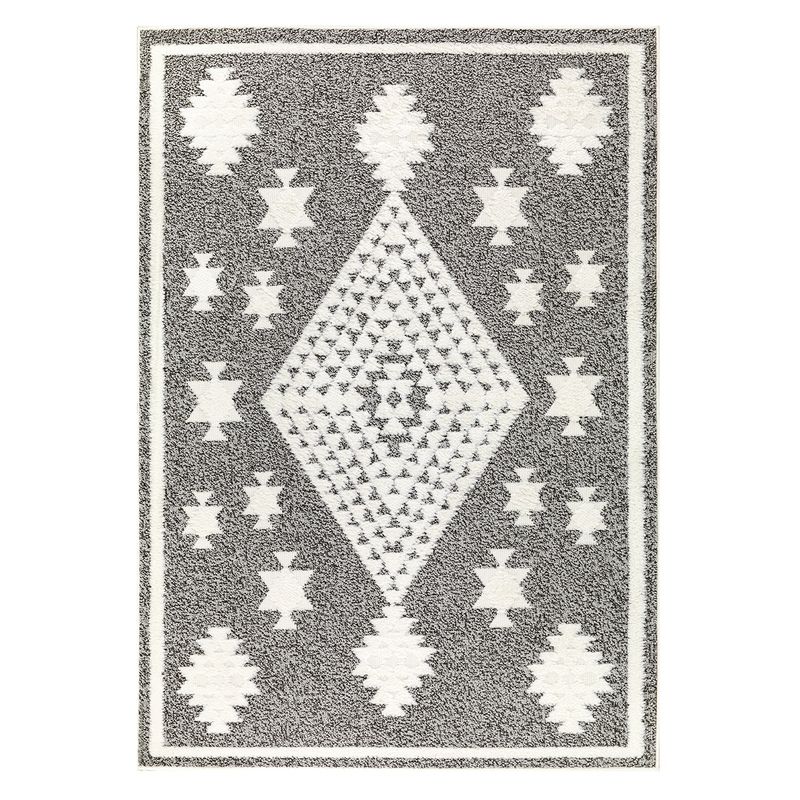 MODA ALFOMBRAS - Alfombra Palafito Gris 160 x 230 cm
