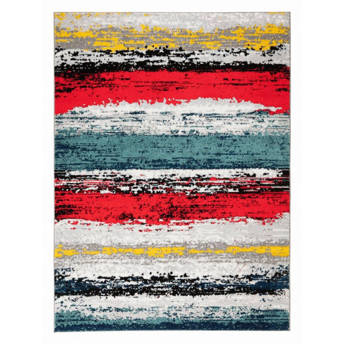 MODA ALFOMBRAS - Alfombra Florida Roja 120 X 180 Cm