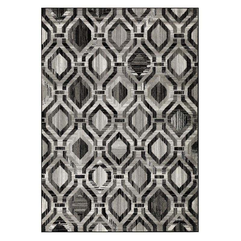MODA ALFOMBRAS - ALFOMBRA ELITE NEGRA 240 X 305 CM