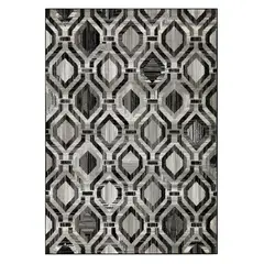 MODA ALFOMBRAS - ALFOMBRA ELITE NEGRA 240 X 305 CM