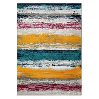 ALFOMBRA FLORIDA ROSADA 160 X 210 CM