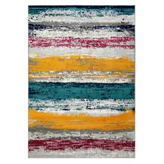 MODA ALFOMBRAS - ALFOMBRA FLORIDA ROSADA 160 X 210 CM