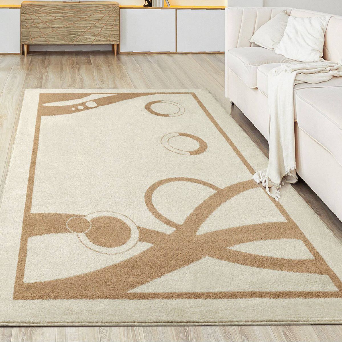 MODA ALFOMBRAS - Alfombra Amigo Beige 160 x 230 cm