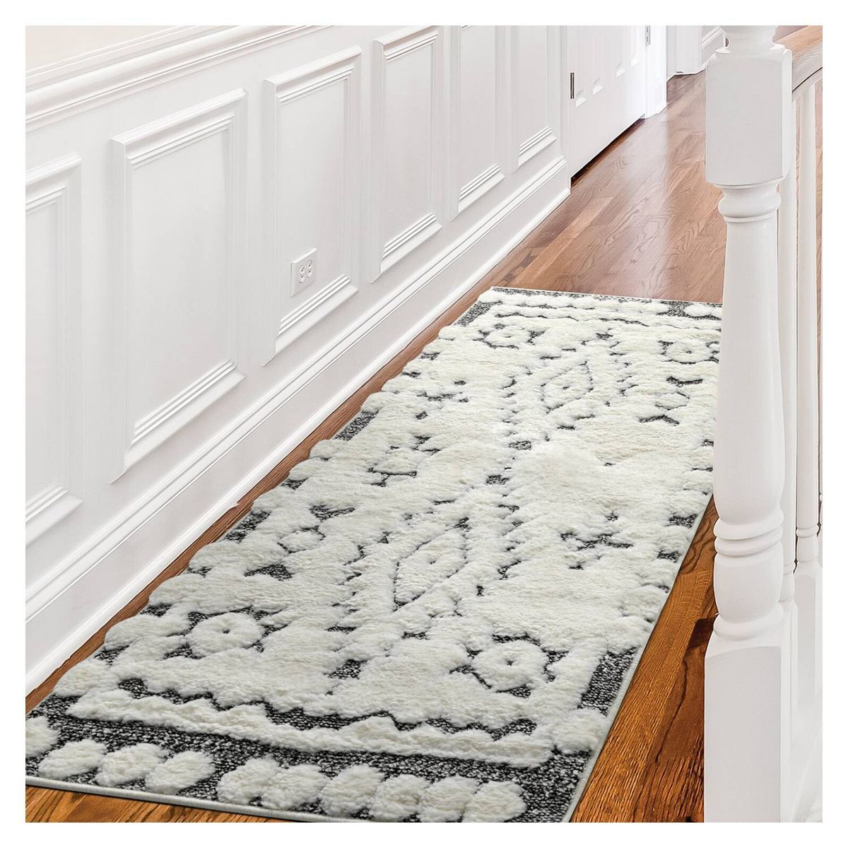 MODA ALFOMBRAS - ALFOMBRA PASILLO PALAFITO GRIS 70 X 230 CM