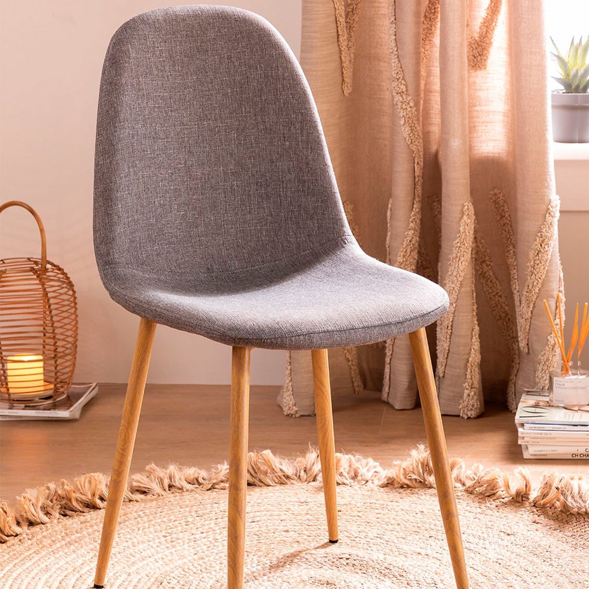 FORM DESIGN - Silla comedor Wilma Gris Form